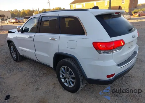 2015 Jeep Grand Cherokee Limited from USA, damaged, VIN 1C4RJEBG3FC718886